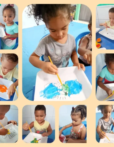 Creche para crianças da comunidade