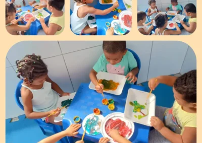 Creche para crianças da comunidade