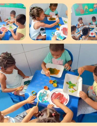 Creche para crianças da comunidade