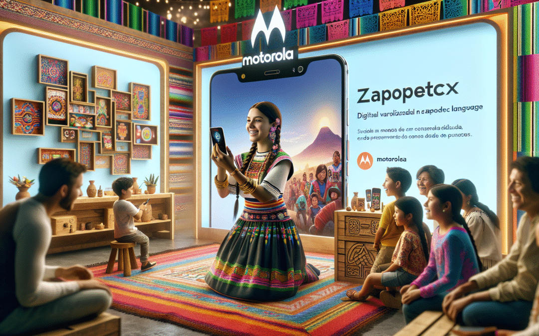Motorola lança suporte à língua Zapoteca para valorização e preservação digital de idioma indígena